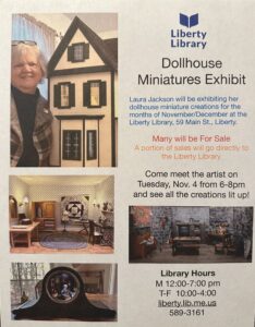 Laura Jackson dollhouse display