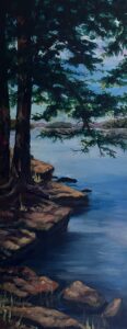 Painting of Lake St. George